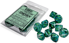 Chessex - Borealis Kelp/Light Green Luminary 10D10 - CHX27395